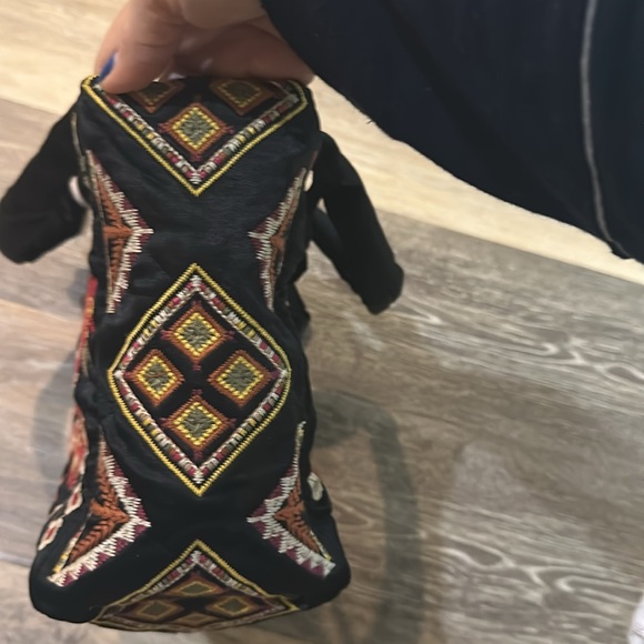 NWT-JOHNNY WAS LILITH QUILTED SATIN TOTE - Picture 7 of 13